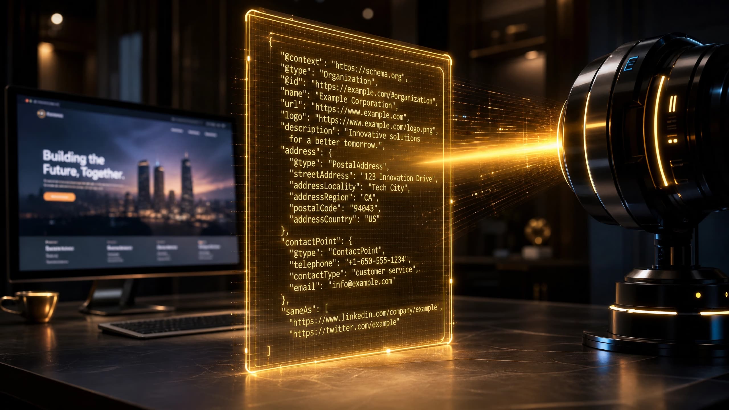 Dados Estruturados e JSON-LD: A linguagem secreta para educar o ChatGPT sobre a sua empresa